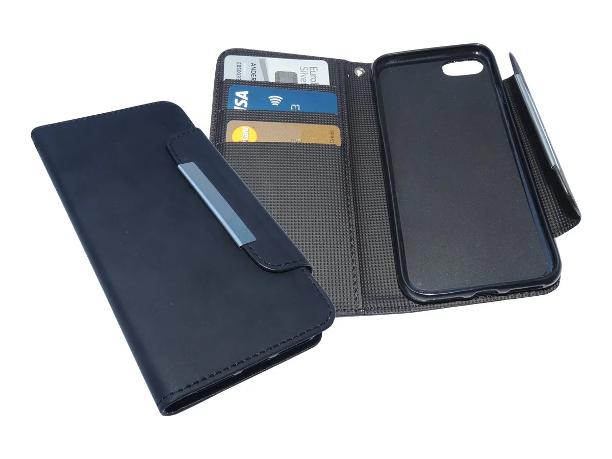 SANDBERG Flip Wallet iPhone7/8 blackskin
