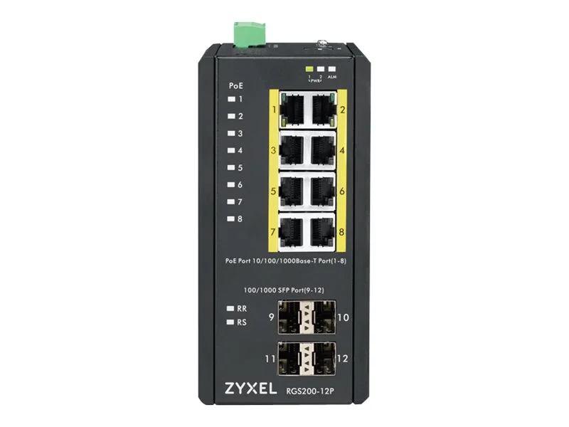 ZYXEL RGS200-12P 12 Port managed PoE Sw