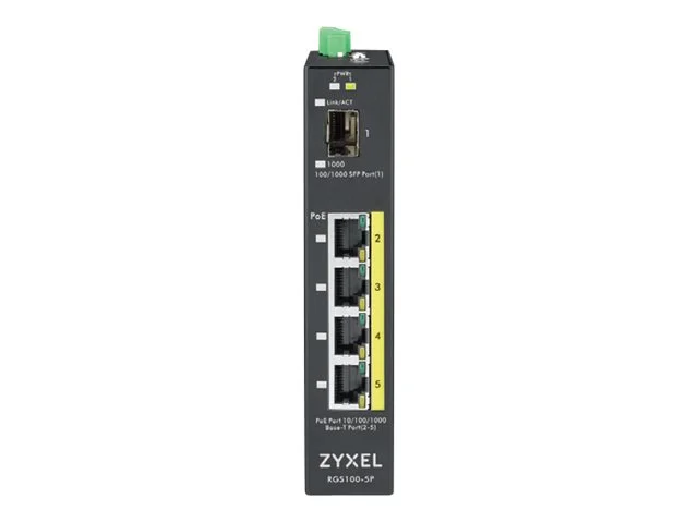 ZYXEL RGS100-12P, 5 Port unmanaged PoE