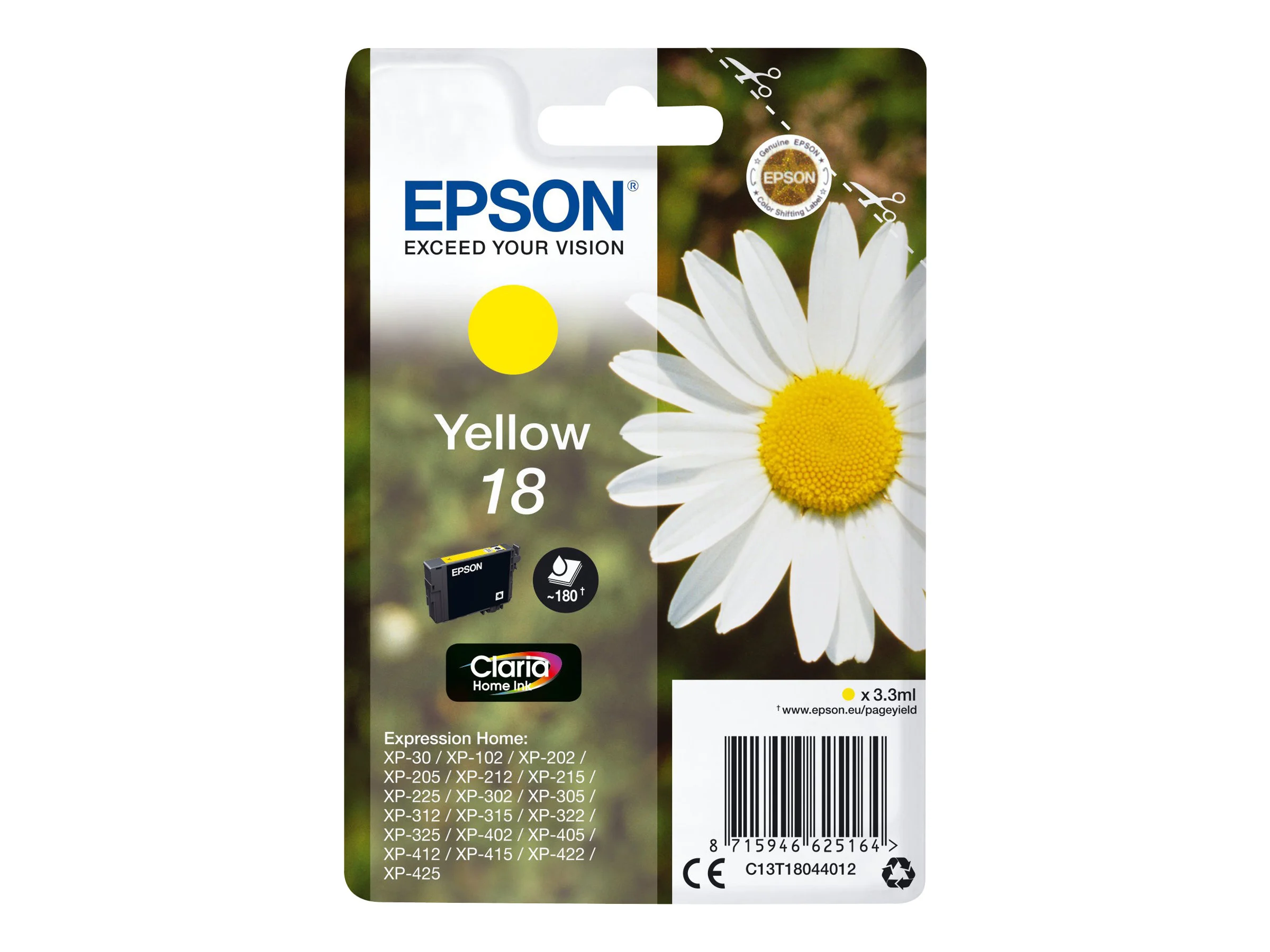 EPSON 3LB 18 ink cartridge yellow
