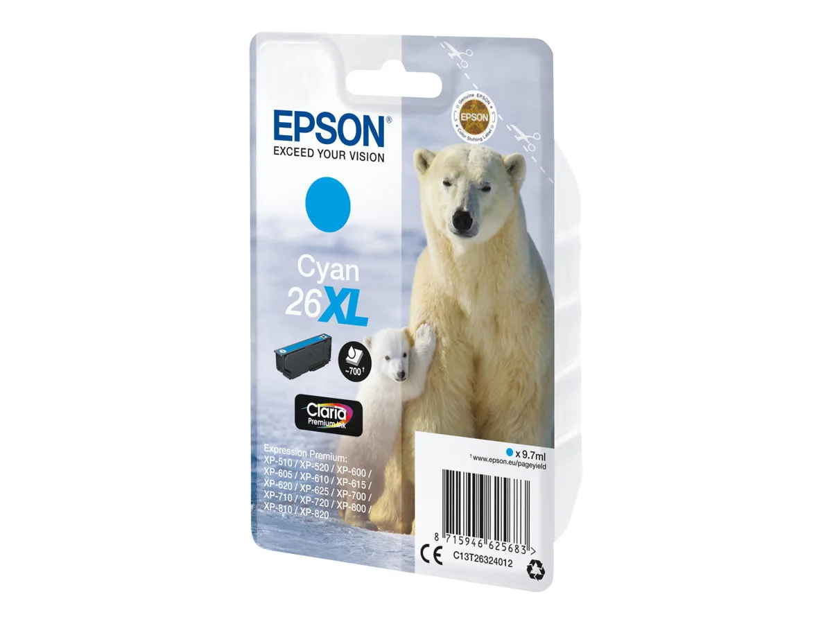 EPSON 1LB 26XL ink cartridge cyan