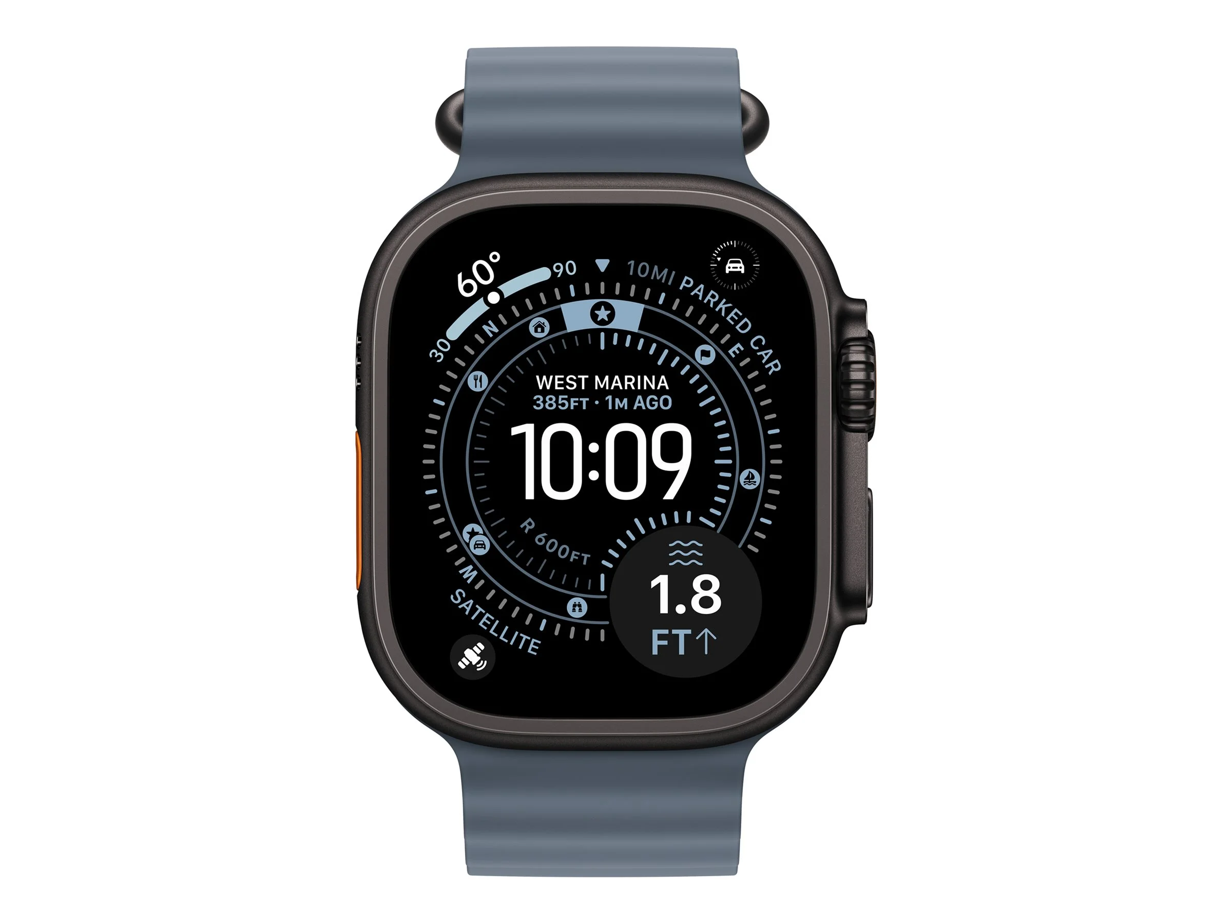 APPLE WATCH 49 ANCHOR BLUE B TI OB