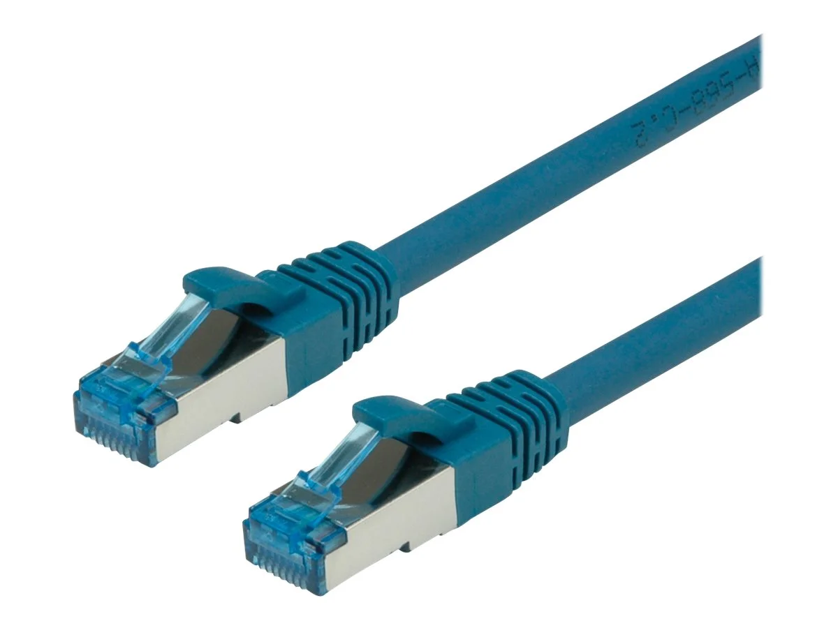 VALUE Patchkabel Kat.6A blau 15m