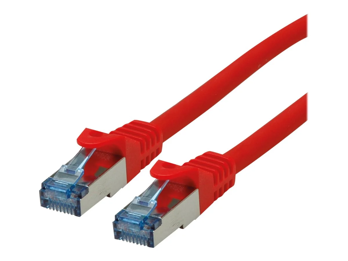 ROLINE Patchkabel Kat.6A rot 0,5m