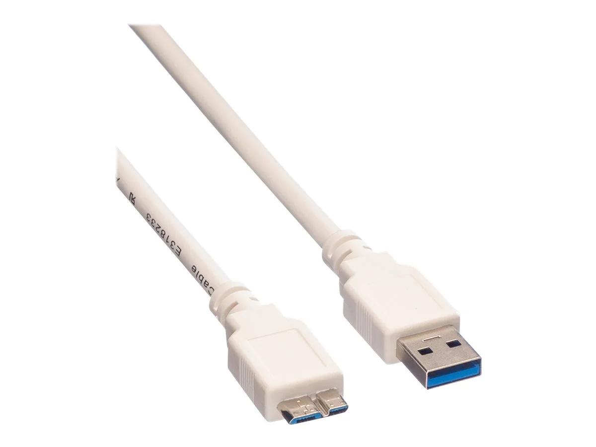 VALUE USB 3.2 Gen 1 Kabel A 0,8m
