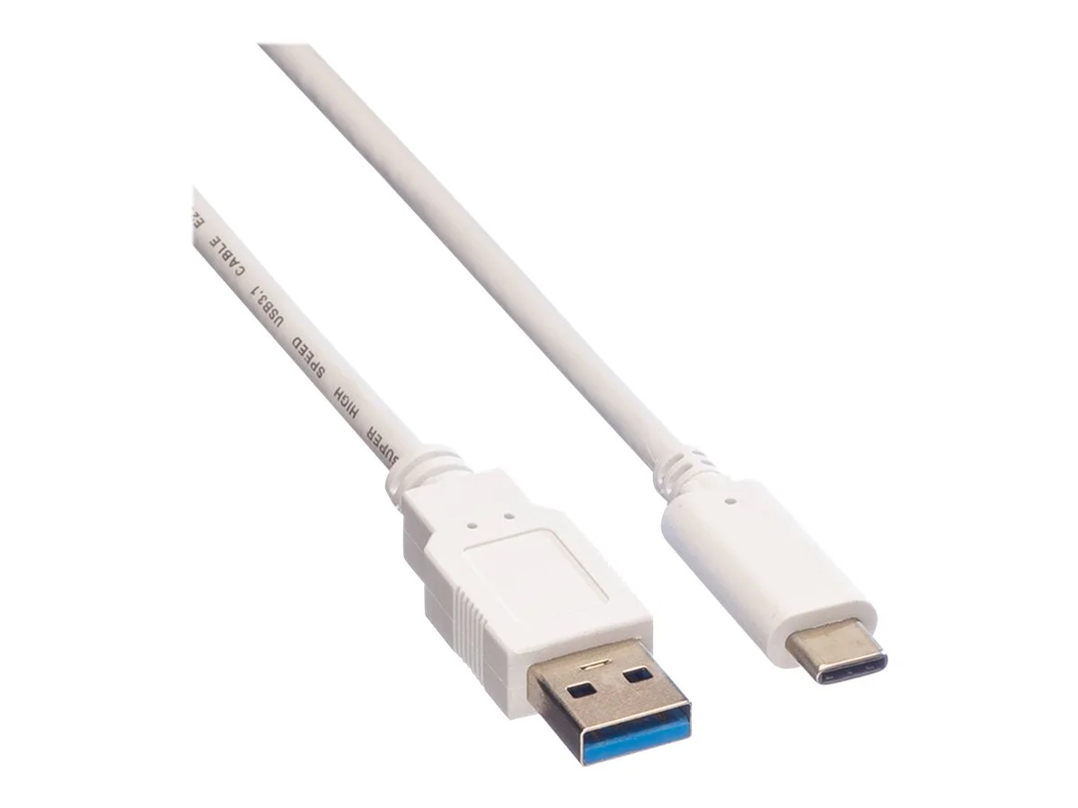 VALUE USB 3.2 Gen 1 Kabel A-C ST/ST 1m
