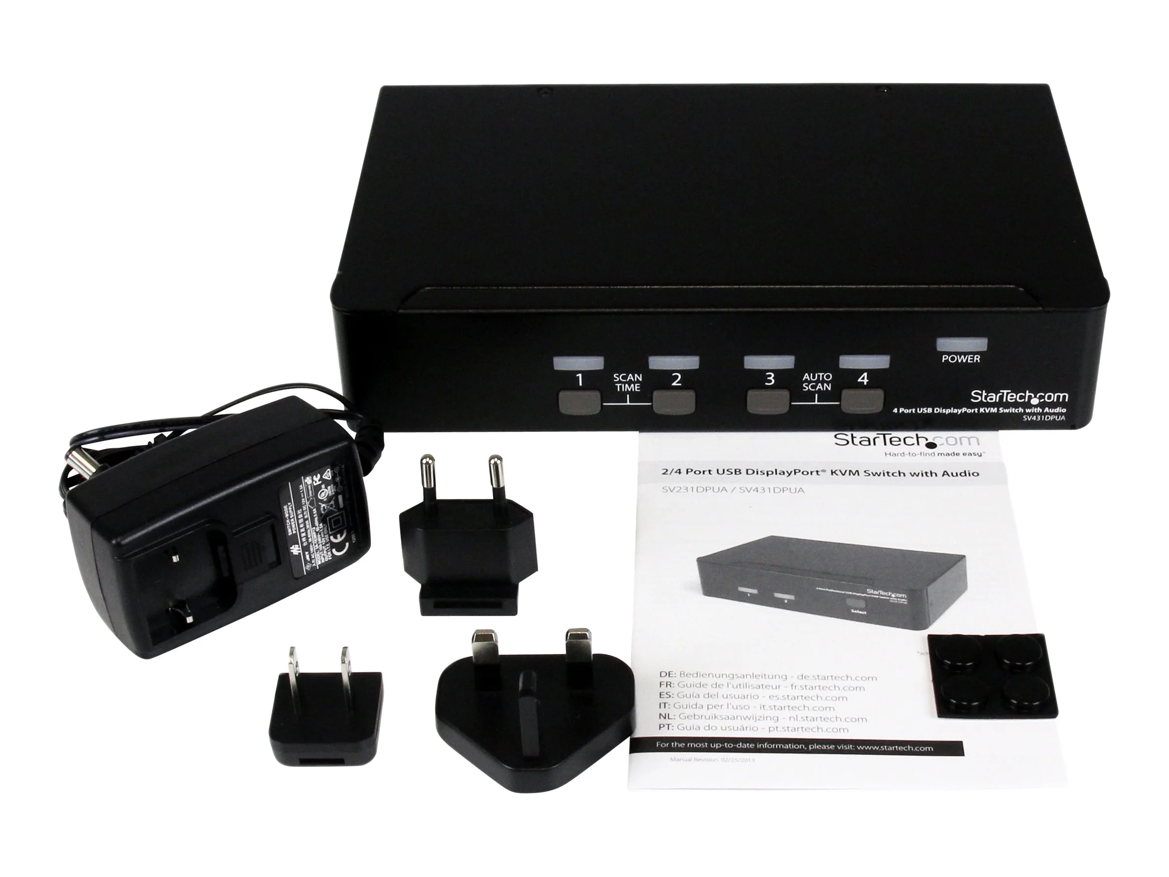 STARTECH 4 Port DisplayPort KVM Switch