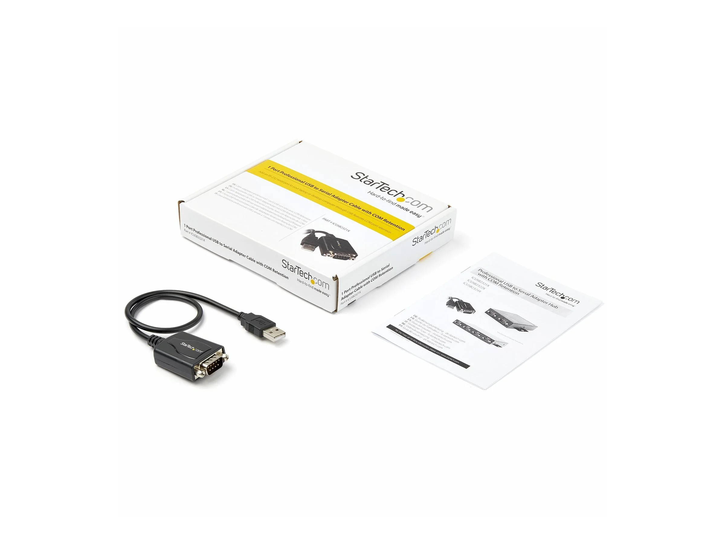 STARTECH USB auf Seriell RS232 Adapter