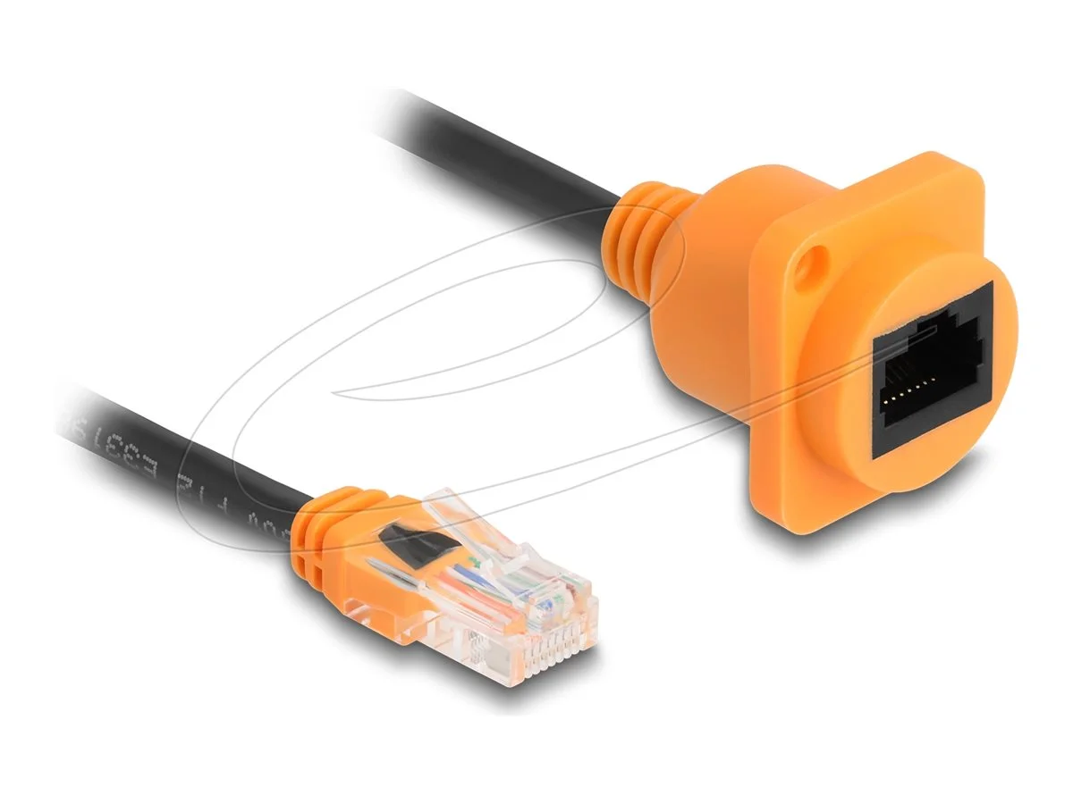 DELOCK D-Typ RJ45 Kabel Cat.5e UTP 30cm