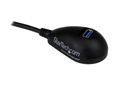 STARTECH 5ft Black USB 3 A-A M/F Cable