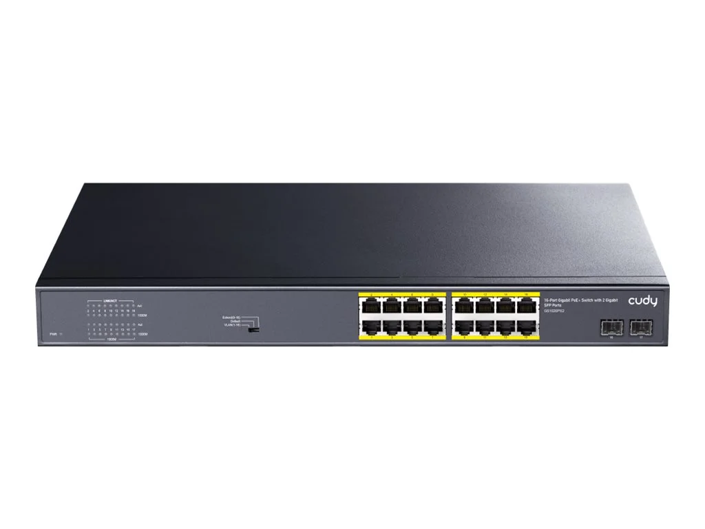 CUDY GS1020PS2 16P Gigabit PoE+ Switch