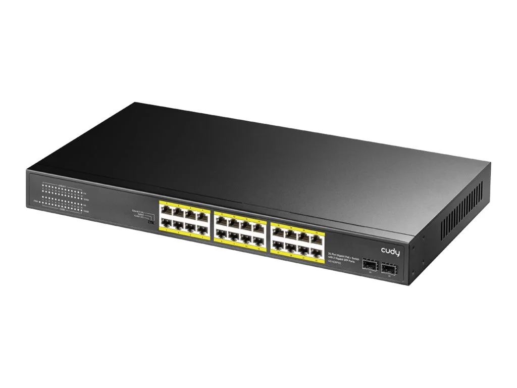 CUDY GS1028PS2 24P Gigabit PoE+ Switch