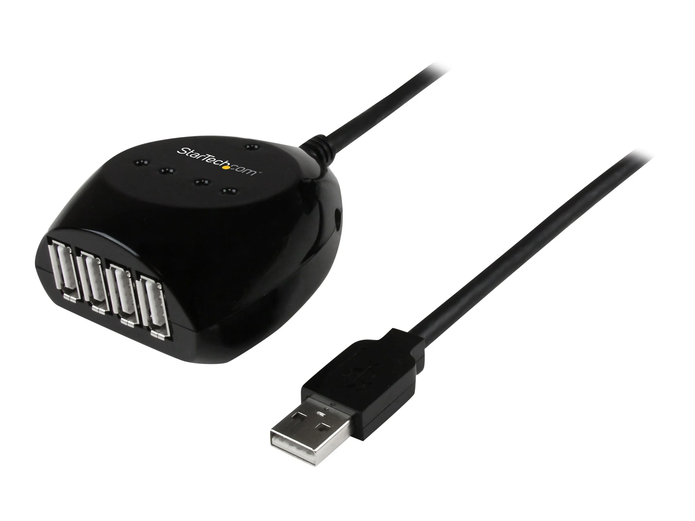 STARTECH 15m USB 2.0 Kabel aktiv mit 4
