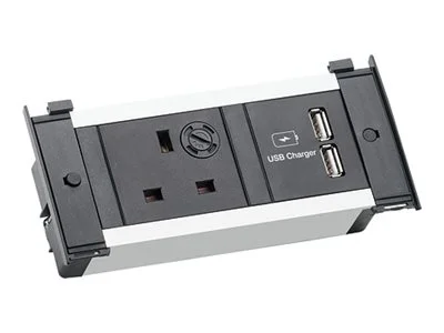 BACHMANN KAPSA XS 1xUK USB Charger Strom