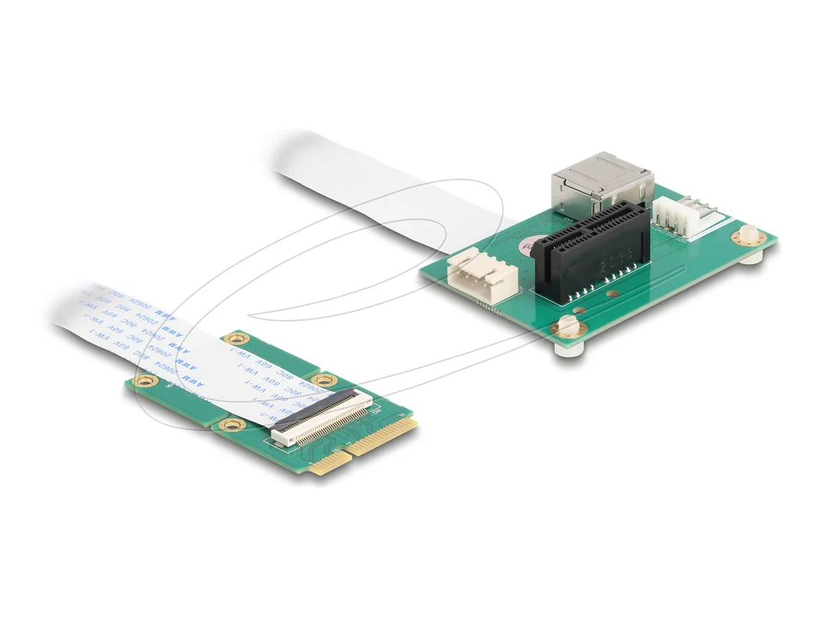 DELOCK Konv Mini PCIe zu PCI Express x1