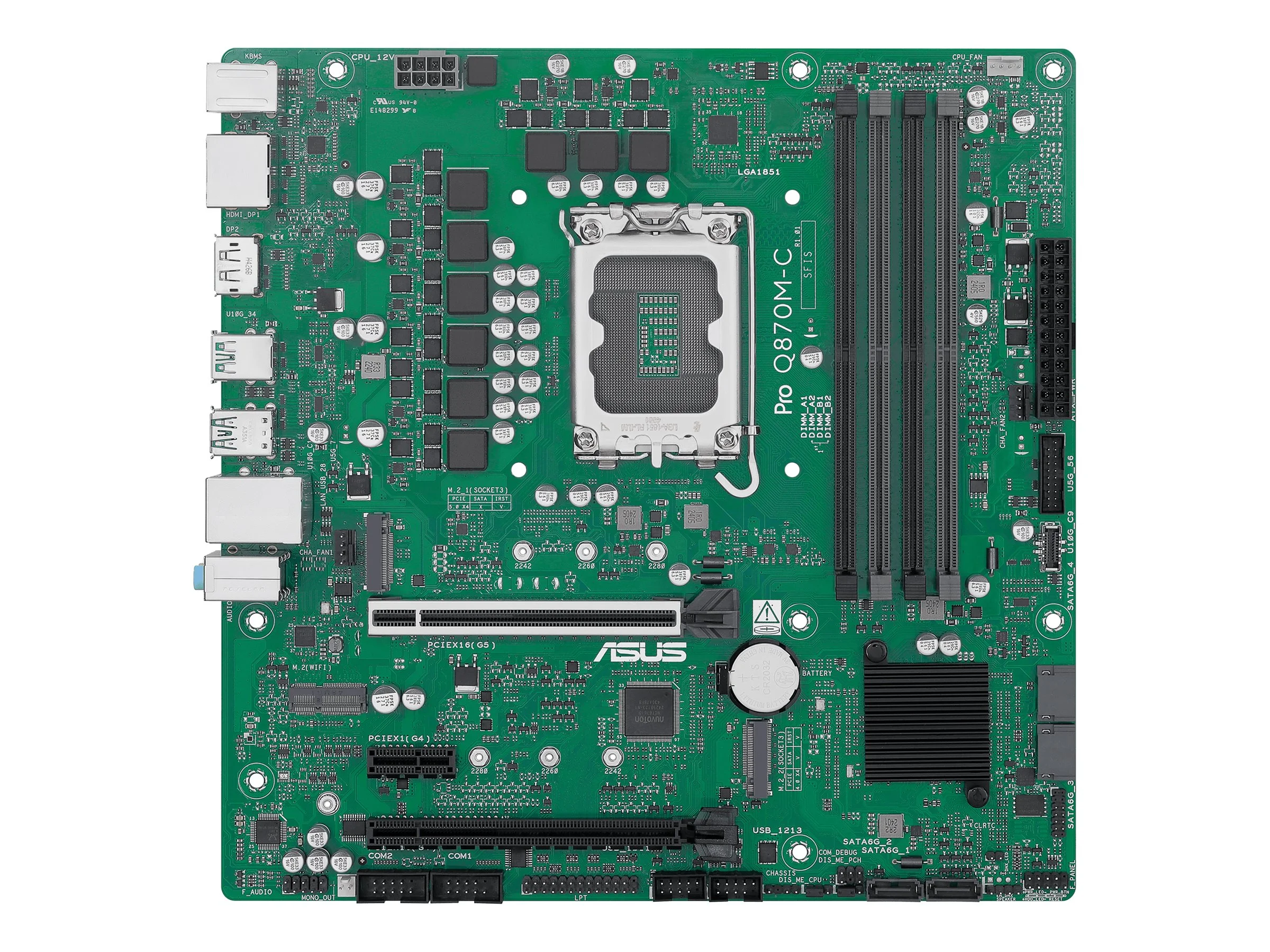 ASUS Q870 LGA1851 DDR5 Micro-ATX MB