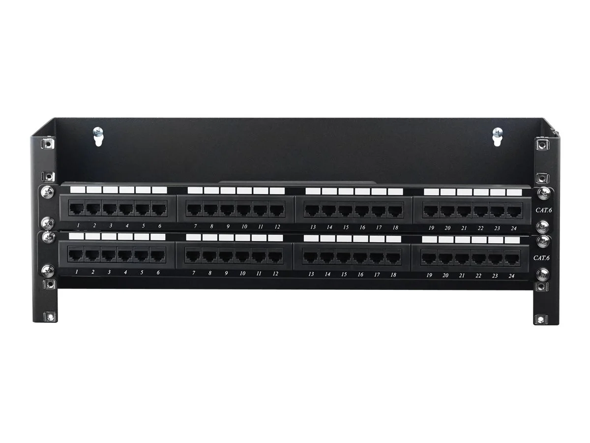 STARTECH 4 HE 48,26cm Patchpanel Halteun
