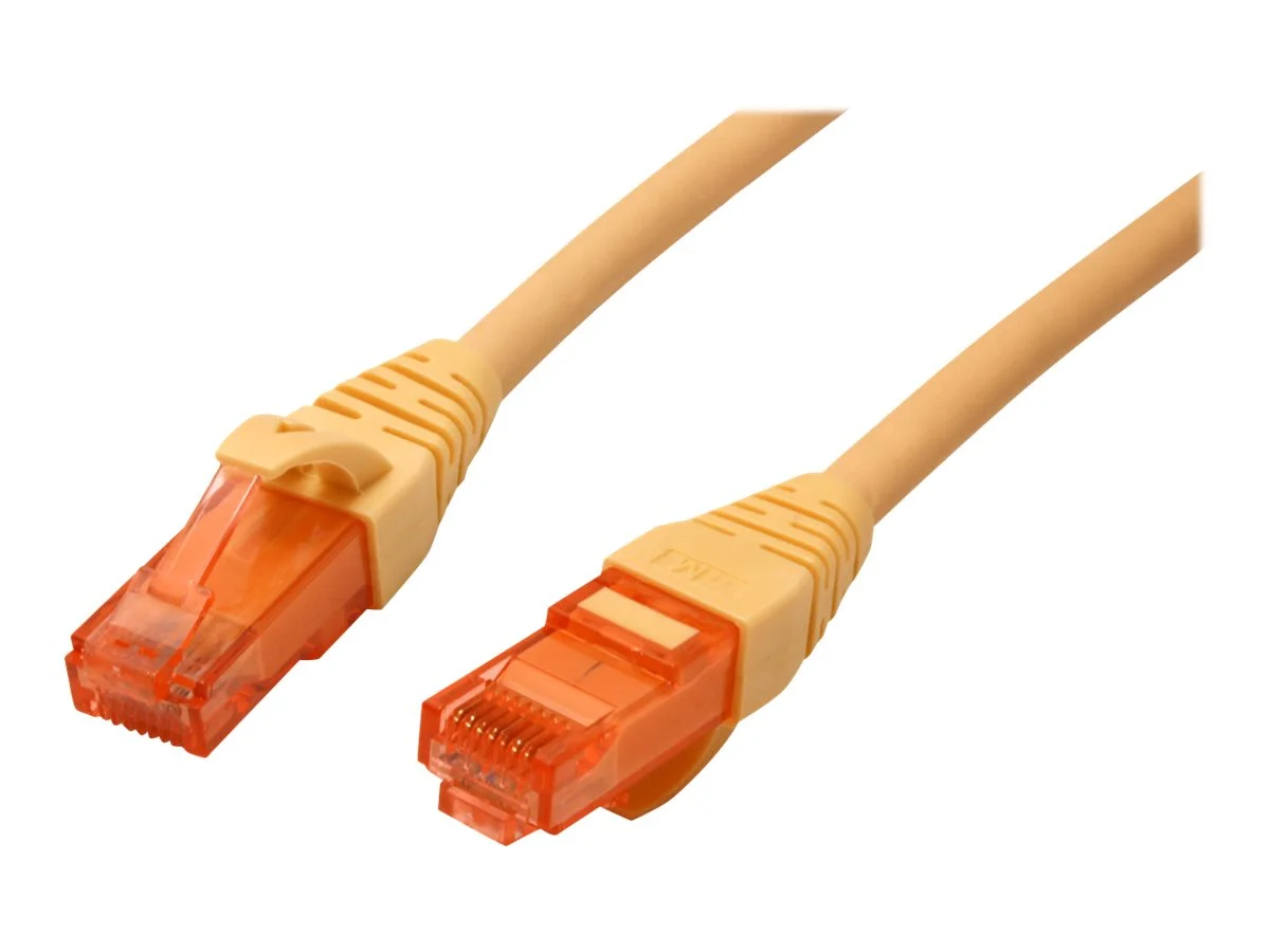 ROLINE Patchkabel Kat.6 gelb 0,5m