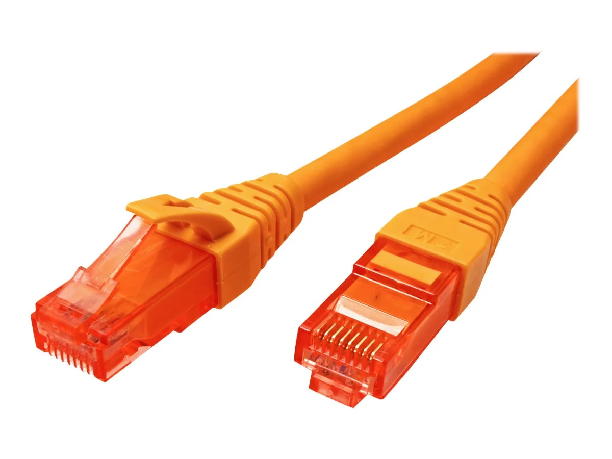 ROLINE Patchkabel Kat.6 orange 0,5m