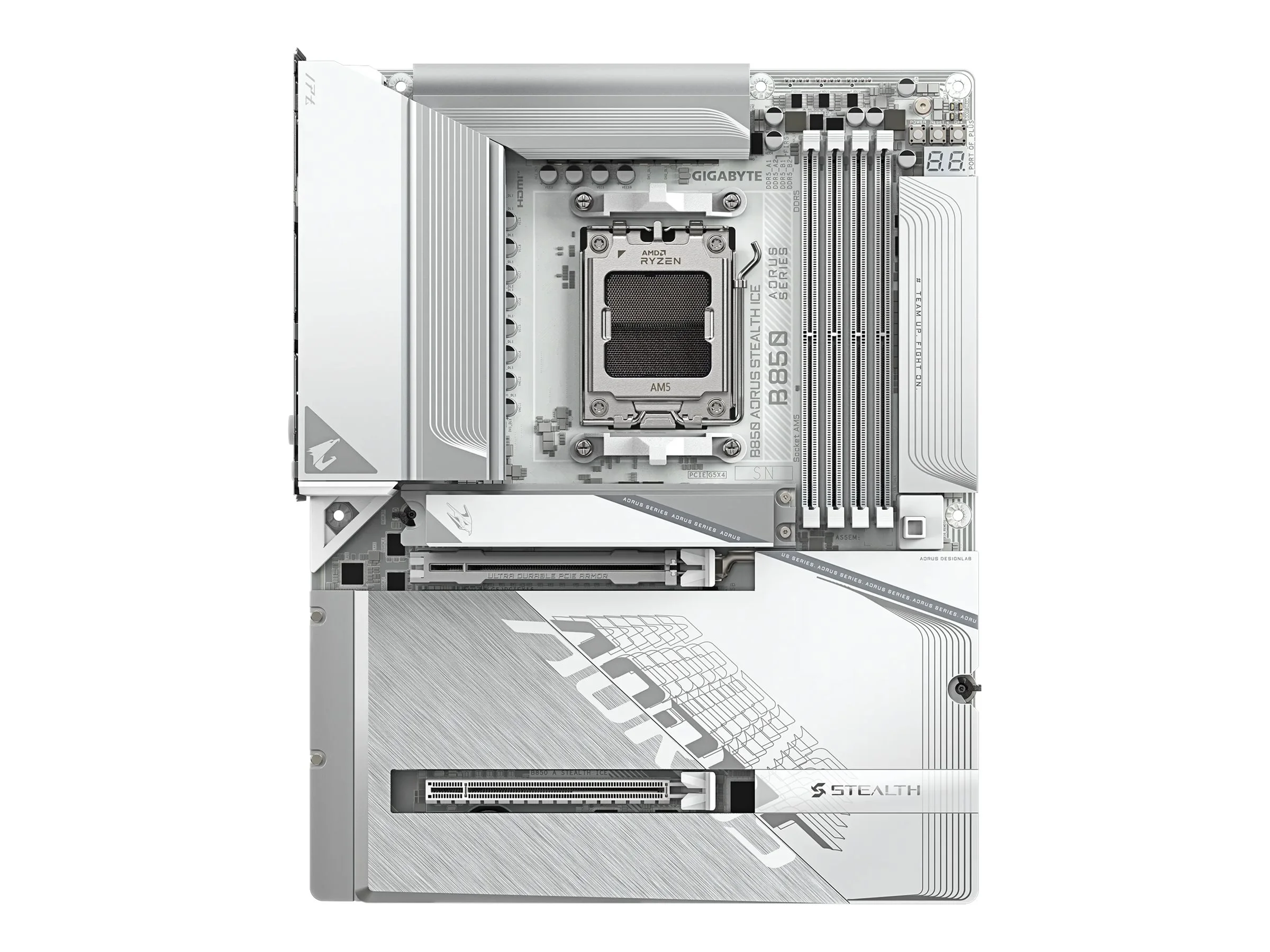 GIGABYTE B850 A STEALTH ICE AM5 MB