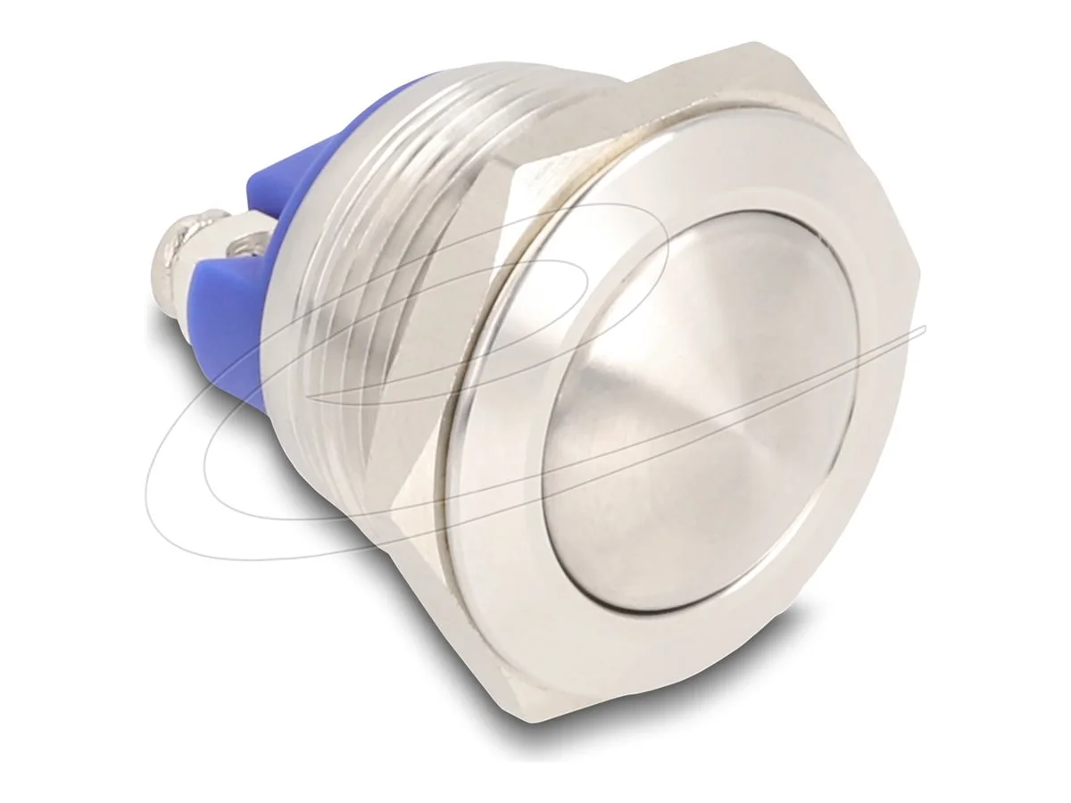 DELOCK Drucktaster zum Einbau 19mm gew