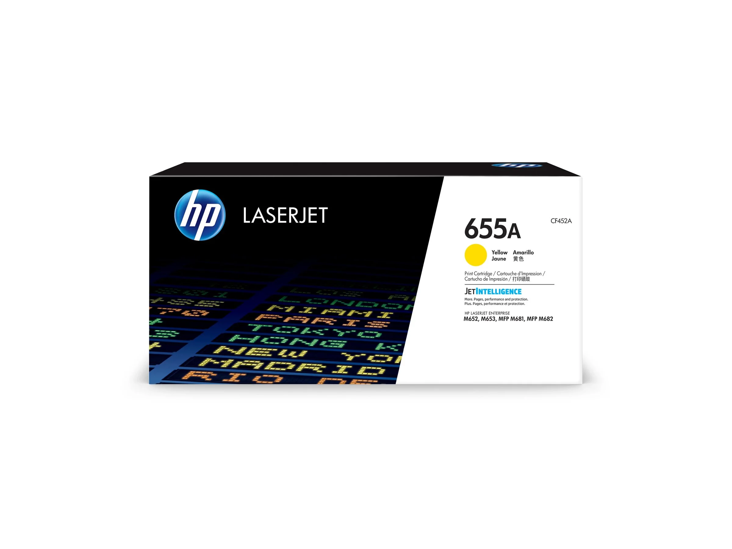 HP 655A LaserJet Toner Gelb