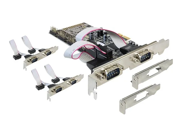 DELOCK PCIe x1 Seriell 6x