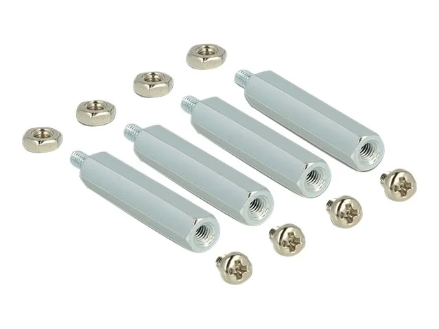 DELOCK Befestigungsset M2,5 Abstandhalt