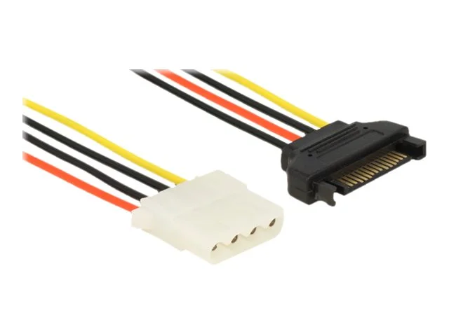 DELOCK Kabel Power SATA 15pin > 4pin