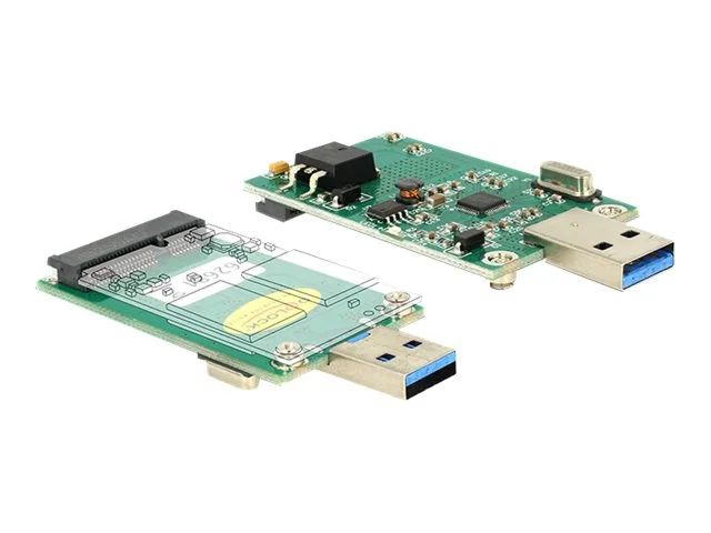 DELOCK Konverter USB3.0 A Stecker>mSATA