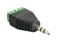 DELOCK Adapter Terminalblock > Klinke