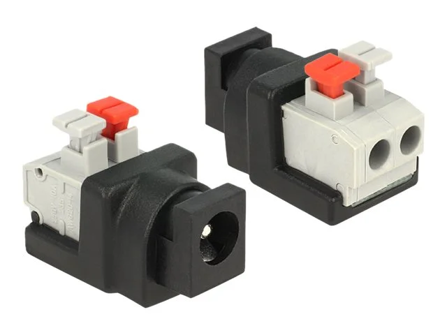 DELOCK Terminalblock> DC 2,1 x 5,5mm