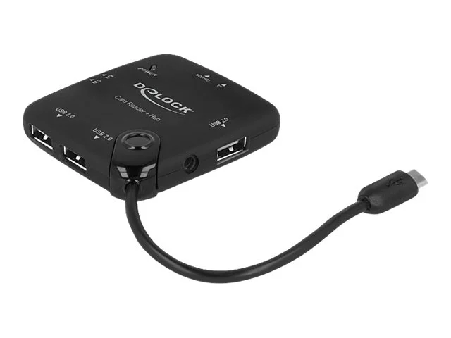 DELOCK Card Reader OTG Micro USB > 5 x