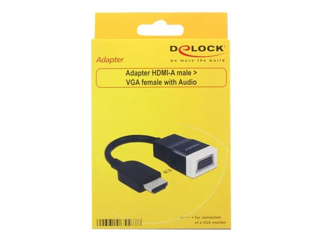 DELOCK Adapter HDMI-A > VGA mit Audio