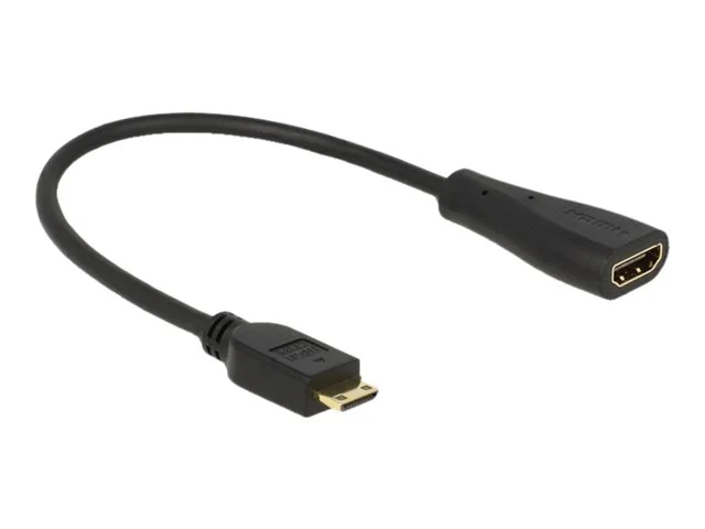 DELOCK Adapterkabel mini HDMI-C >HDMI-A