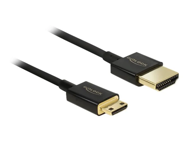 DELOCK Kabel HDMI-A>HDMI Mini-C 4K0,25m