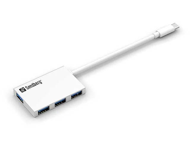SANDBERG USB-C to 4 xUSB 3.0 Pocket Hub