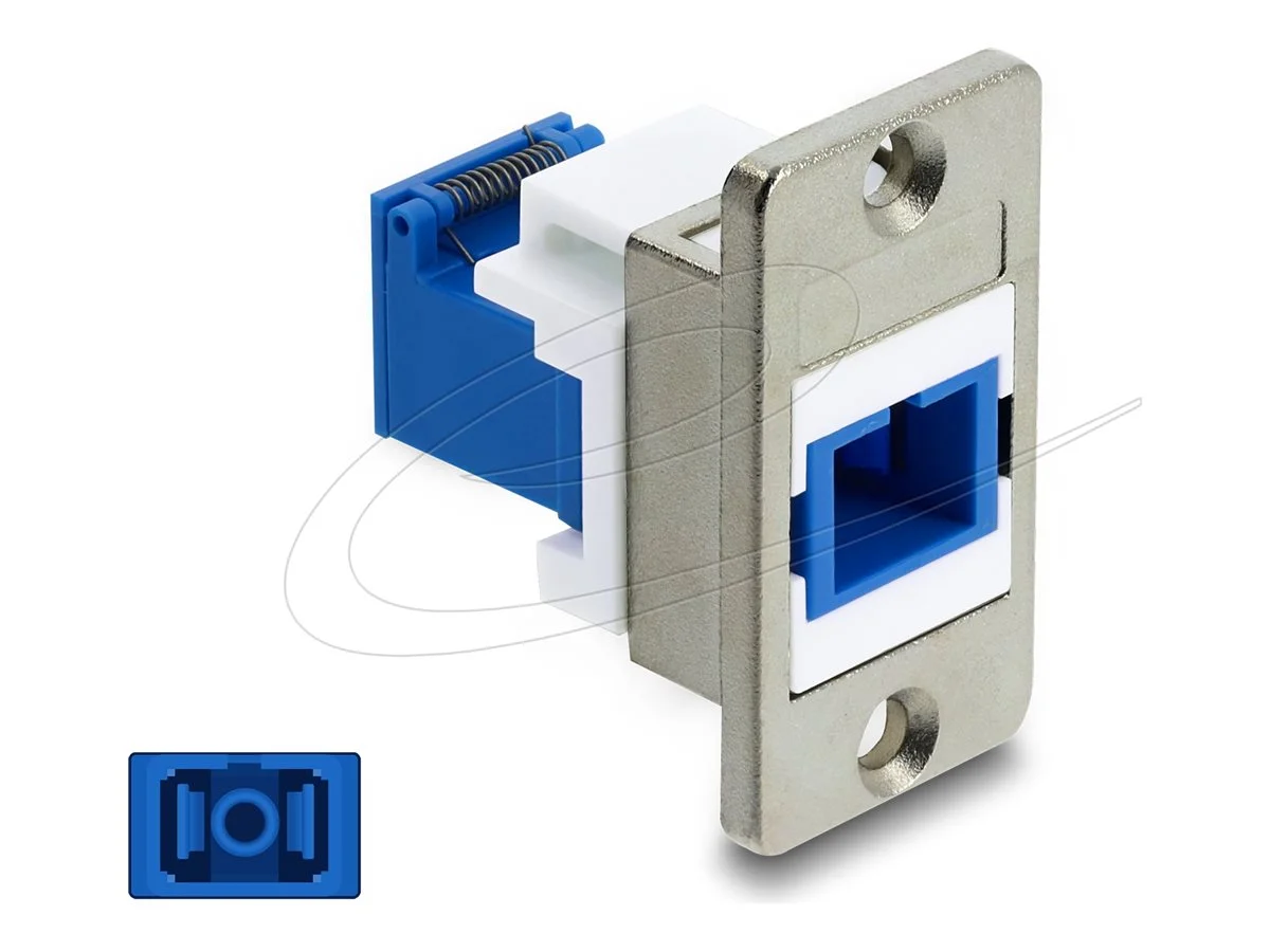 DELOCK Panel Mount SC Simplex Buchse zu