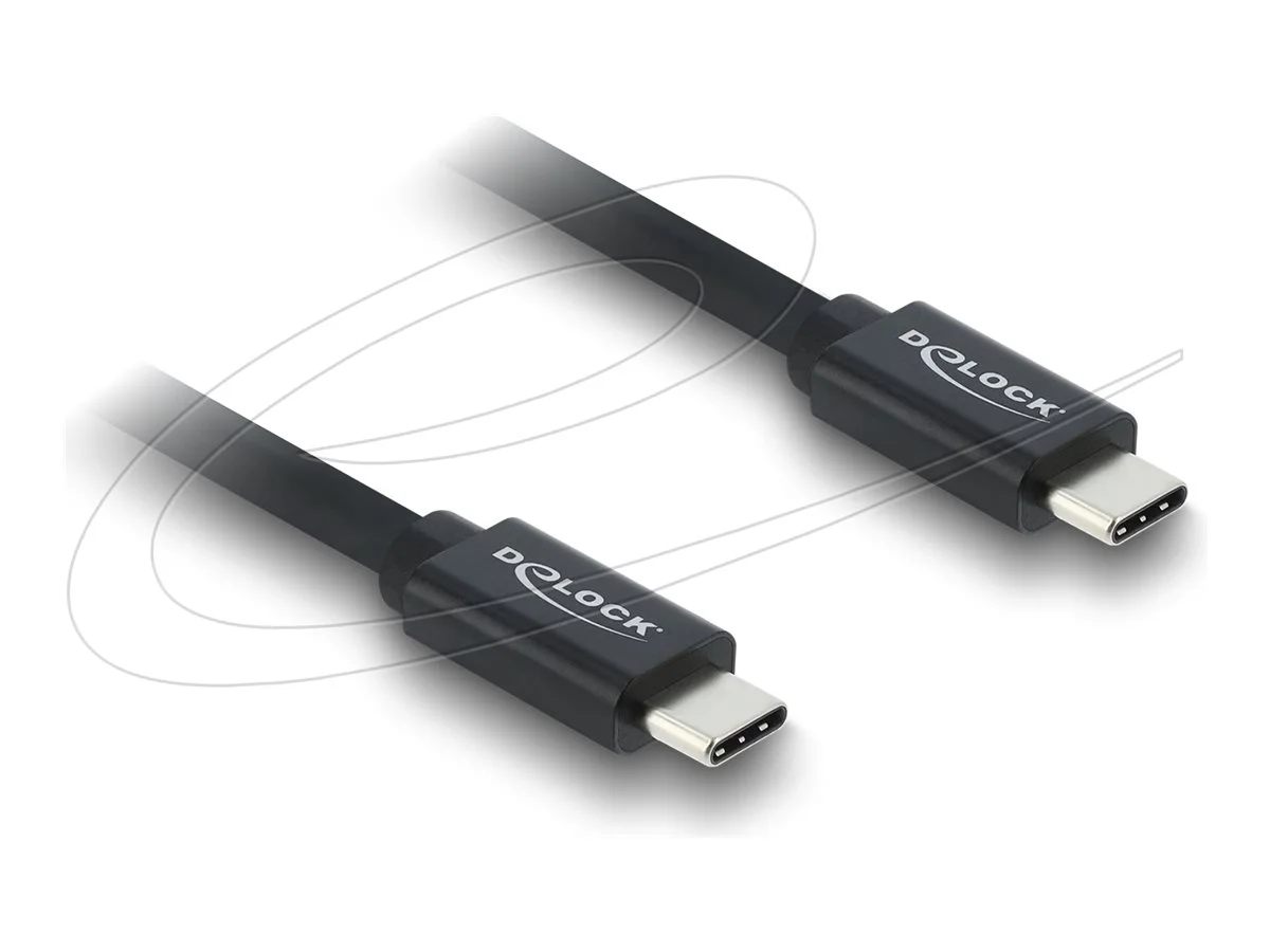 DELOCK Koaxiales USB 40 Gbps Kabel 1m