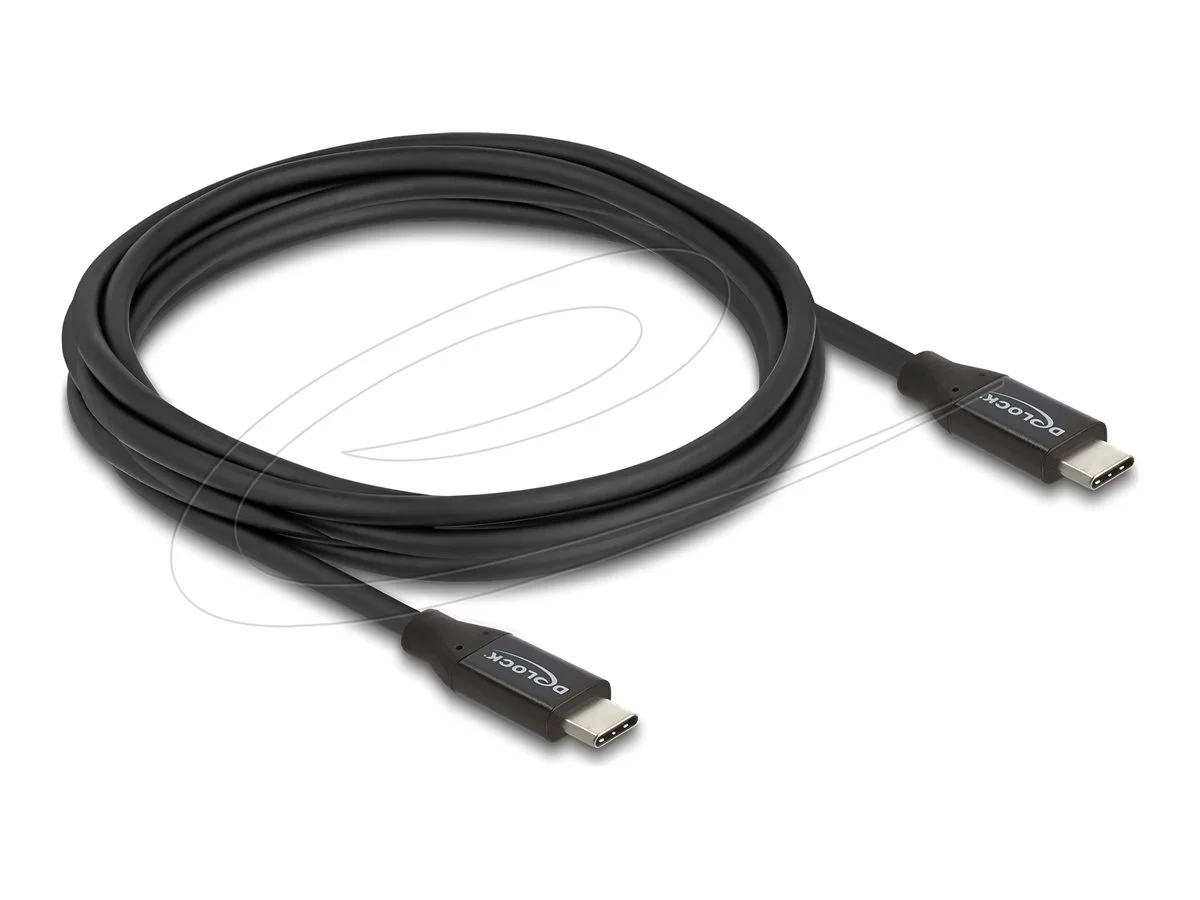 DELOCK Koaxiales USB 40 Gbps Kabel g 3m