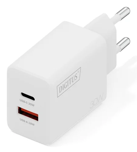 DIGITUS USB GaN Ladegerät 30W 1x USB-C