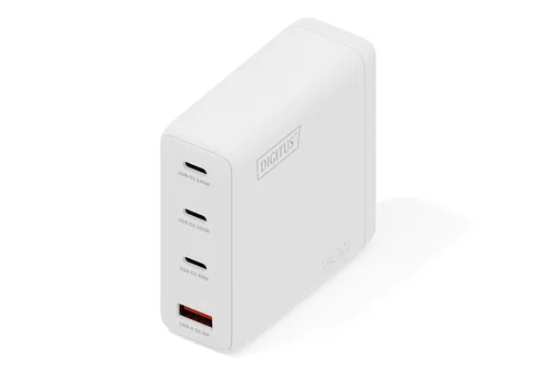 DIGITUS USB GaN Ladegerät 140W 3x USB-C