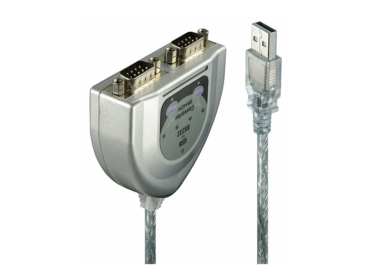 LINDY USB RS232 Konverter 2 Port