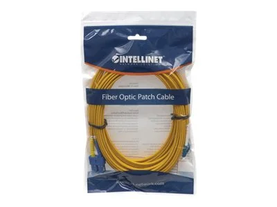 INTELLINET LWL Kabel LC/SC OS2 5m gelb