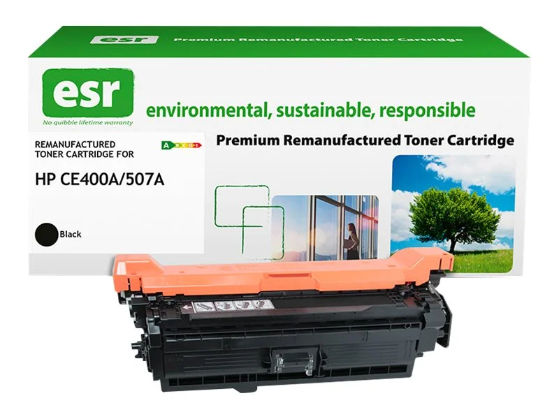 ESR cartr HP CE400A blk reman 5.5k