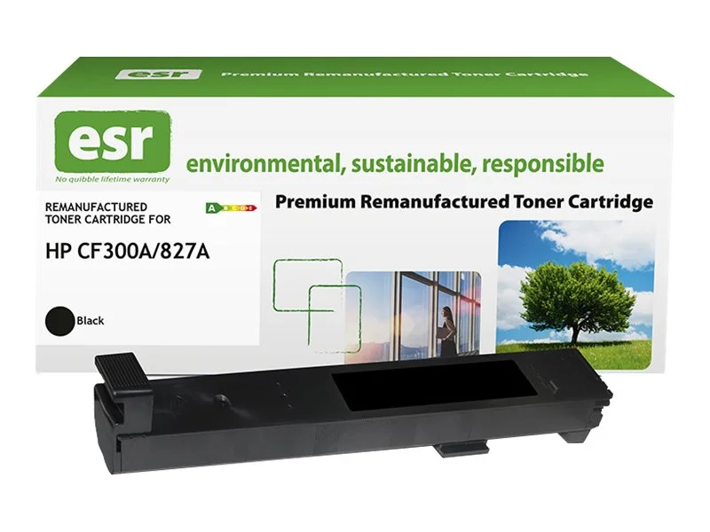 ESR cartr HP CF300A blk reman 29.5k