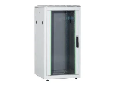 DIGITUS Netzwerkschrank 48,3cm 26HE grau