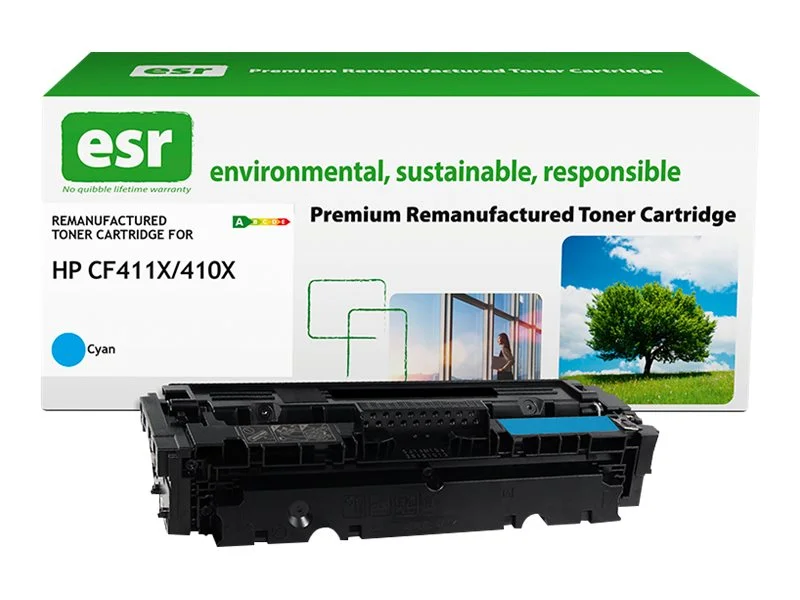 ESR cartr HP CF411X cyn reman 5k