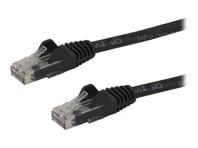 STARTECH 2 m Black Snagless Cat6 UTP