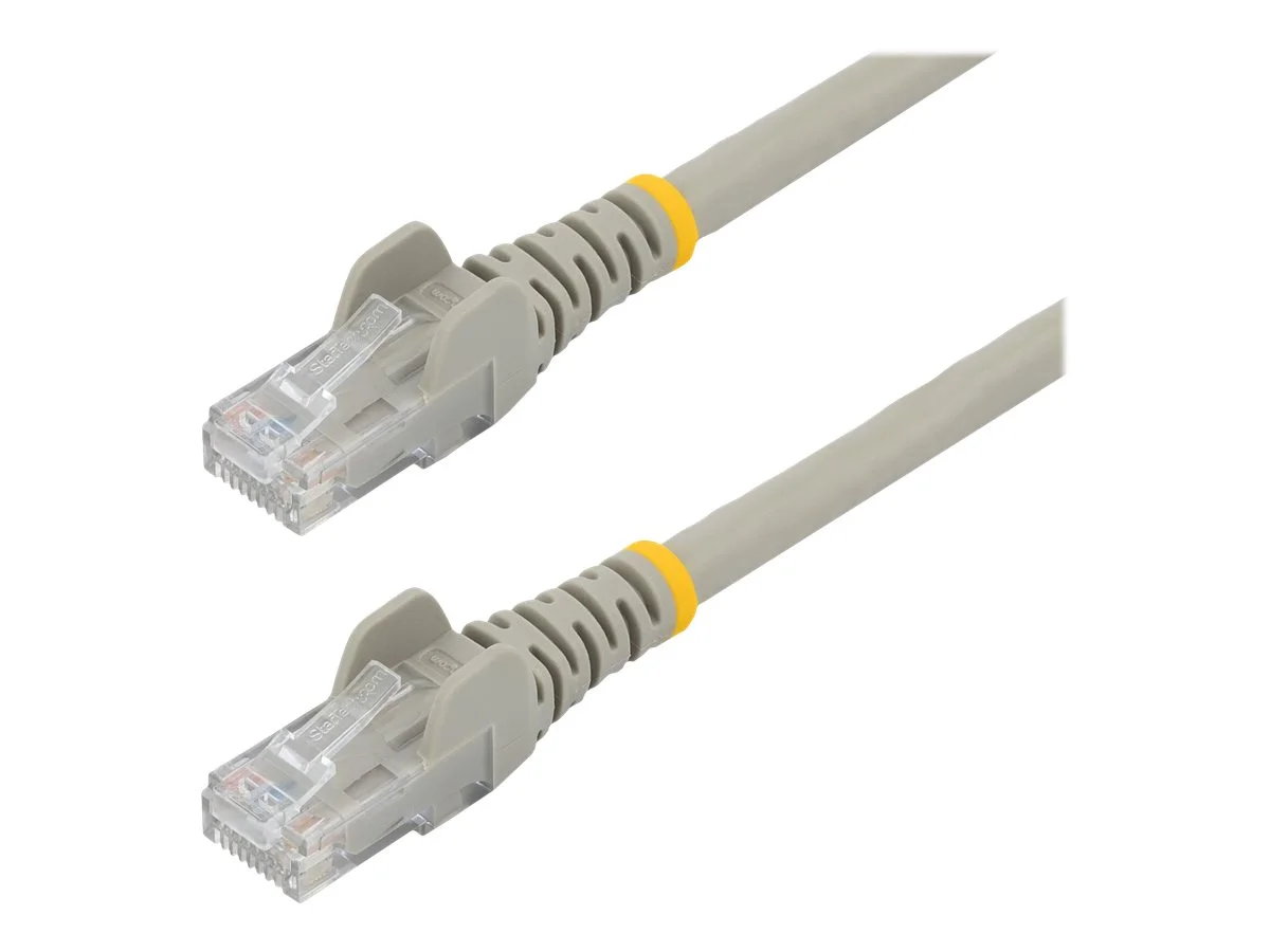 STARTECH 50cm Gray Snagless Cat6 Patch